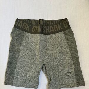 Green gymshark athletic shorts